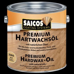 Saicos, Tvrdý voskový olej Premium, 2,5l